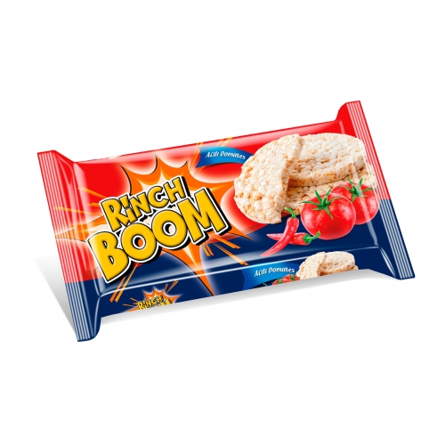 Pirinç Patlağı Domates-Acılı<br>64 g